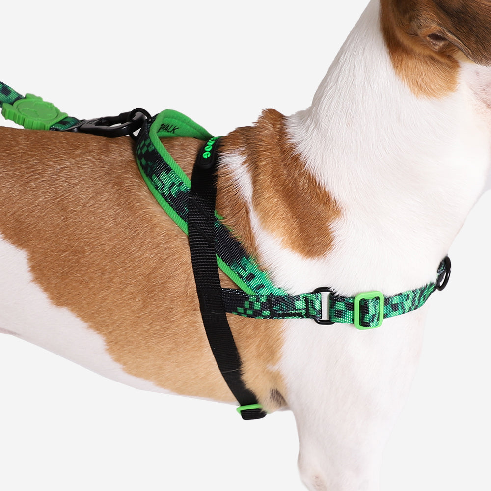 999856 GLITCH ERROR #410 SOFTER WALK HARNESS L グリッチ エラー#410 ソフターウォークハーネス L