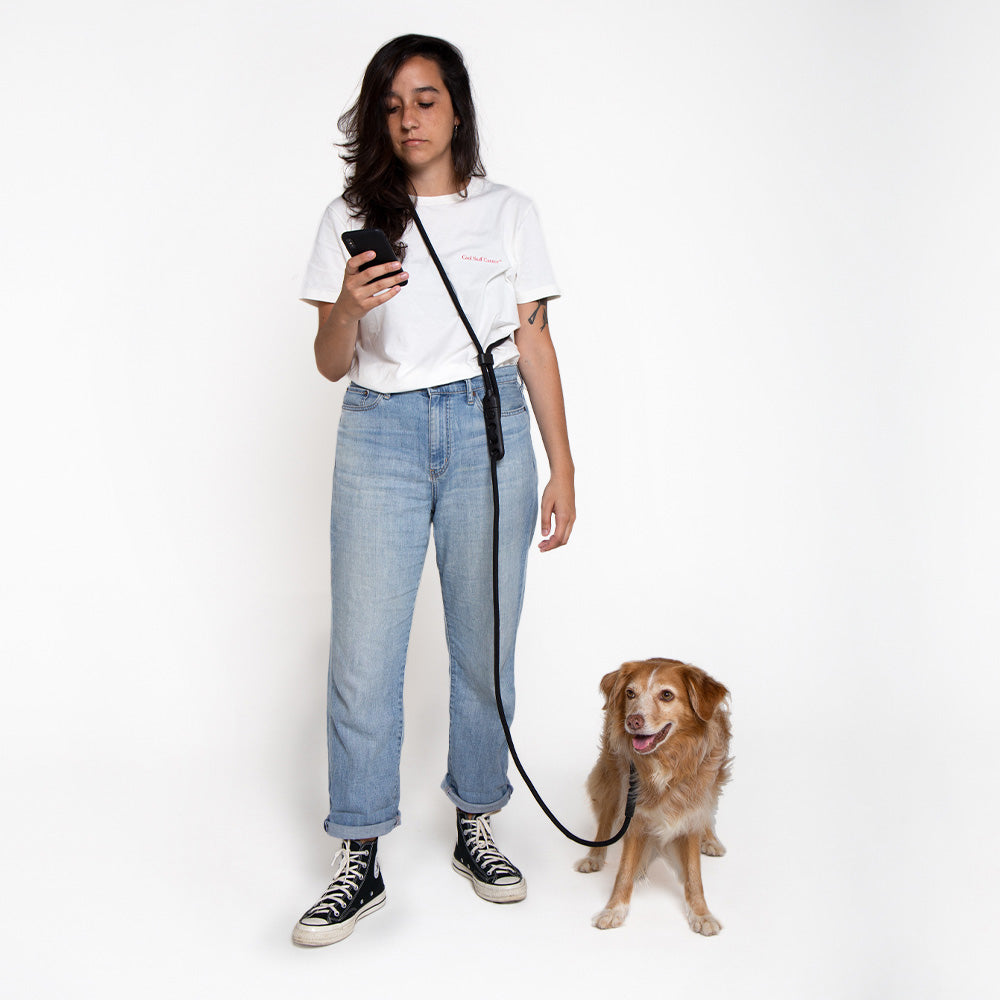 570906 GOTHAM HANDS-FREE LEASH ゴッサム ハンズフリーリーシュ