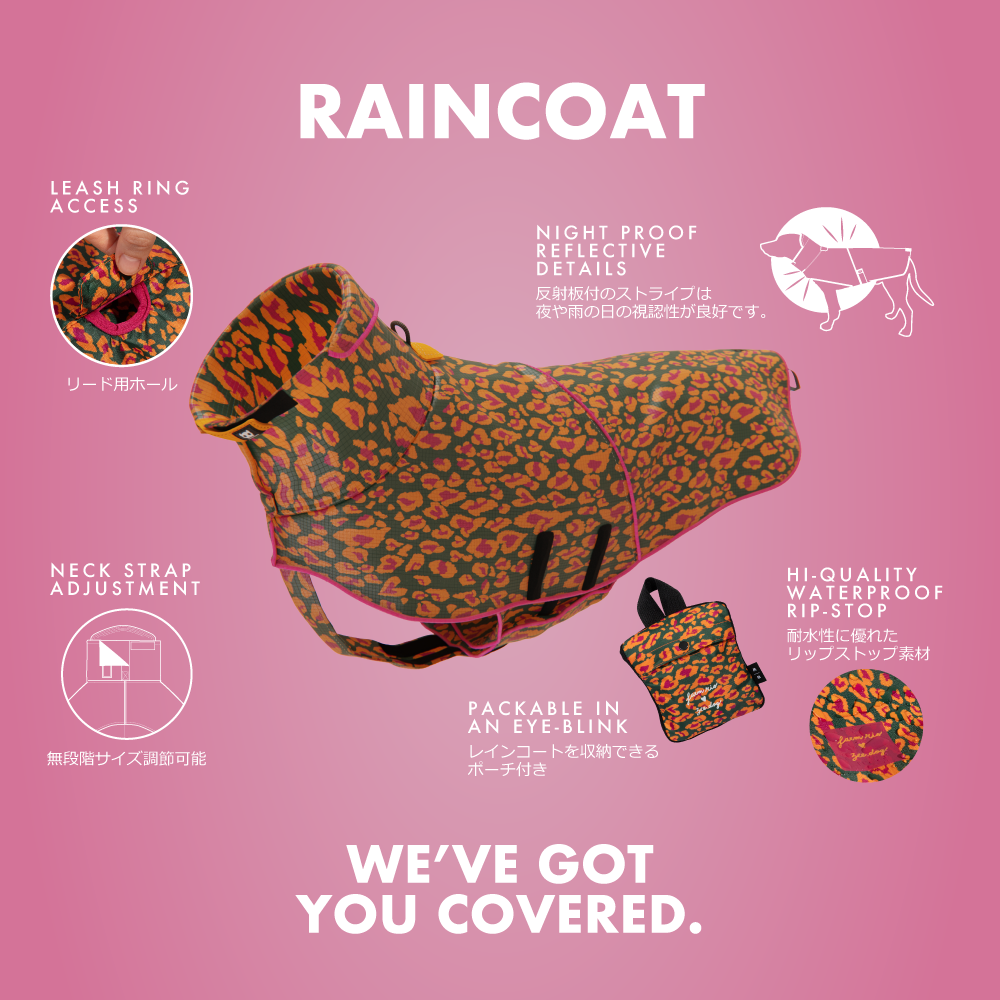 702649 OZZY RAINCOAT L オズィー レインコート L
