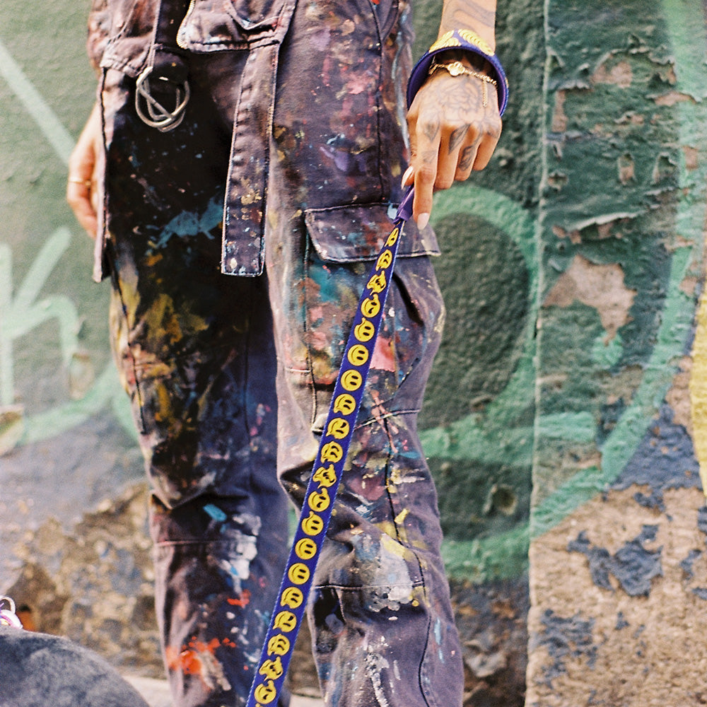 999484 ZEE.TOWN ZMILEY LEASH L ジータウン ズマイリー リード L