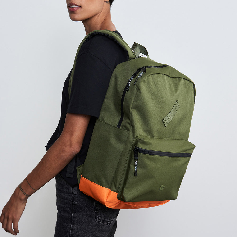 395105 BACKPACK CLASSIC GREEN/ORANGE バックパック クラシック グリーン/オレンジ