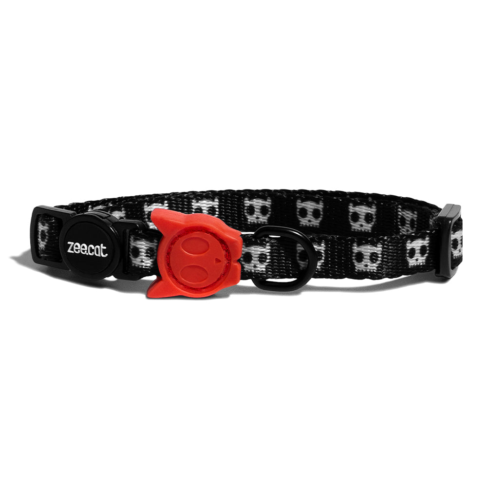 2279 zee.cat SKULL COLLAR ジーキャット スカル カラー