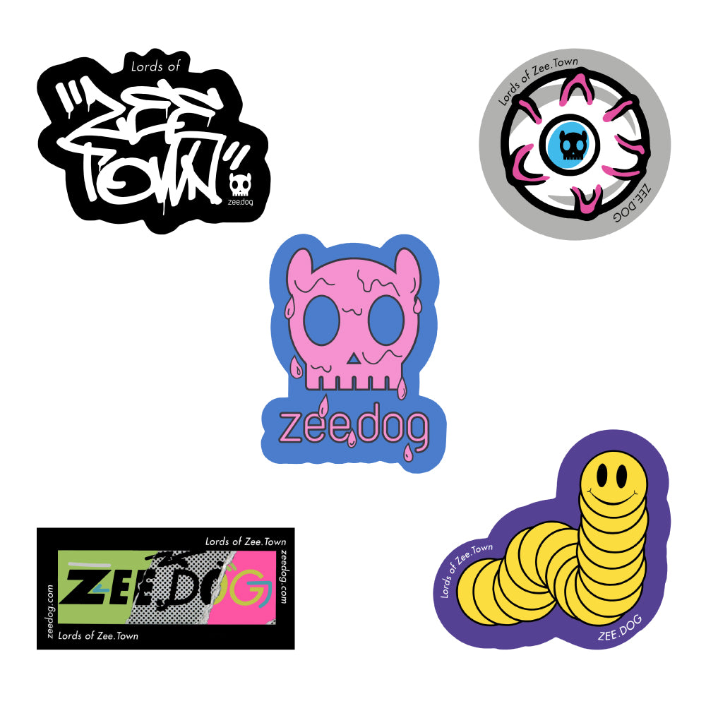 ZEE.TOWN STICKER SET ジータウン ステッカー セット