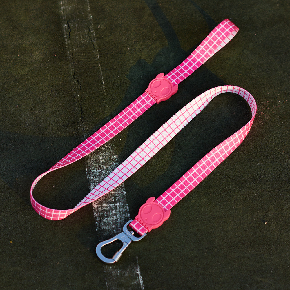 395181 PINK WAVE LEASH XS ピンクウェイブ リード XS